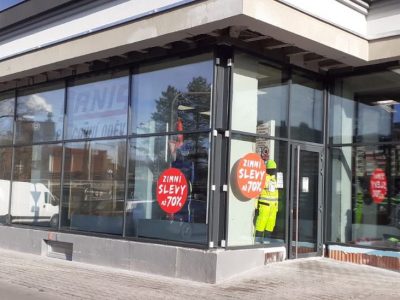 Dne 23.1.2021 uzavřena prodejna v Třinci