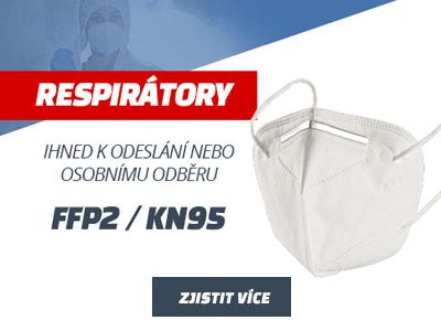 Široká nabídka respirátorů FFP2, KN95